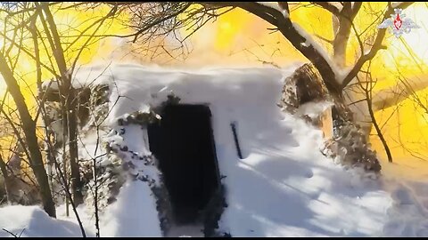 🇷🇺 Artillery Destroys Enemy Strongpoint in Sumy Region