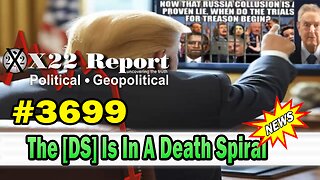 X22 Report ~ #3699. And We Know. Salty Cracker. David Nino Rodriguez. Restored Republic. Trump News