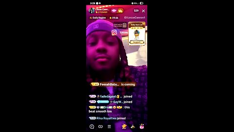 LoozeCannon at the studio with jaheim on bigolive