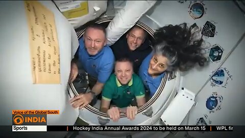 Sunita Williams Set to Return to Earth from ISS