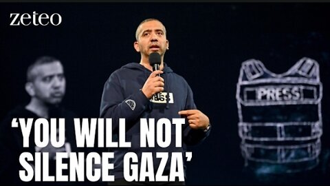 Mehdi CALLS OUT Israel To 12,000 People : You Can't Bomb The Truth Away"
