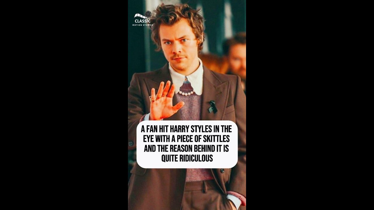 Harry Styles Got Hit in the Eye with Skittles—Here’s the Shocking Reason Why