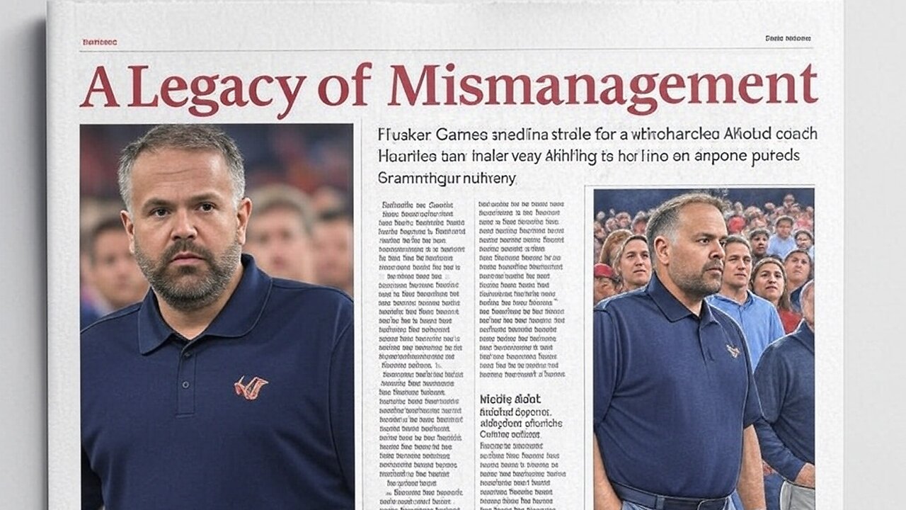 Legacy of Mismanagement - Husker Games Recap and Review: The Day Nebraska Football Died (Part 5)