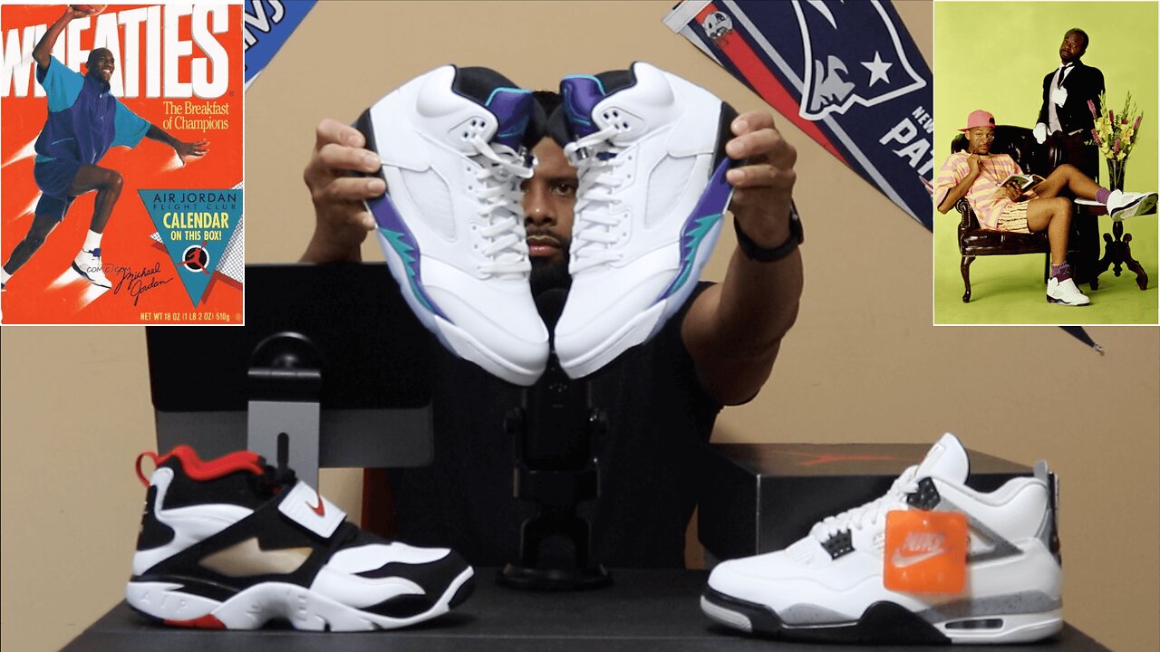 AIR JORDAN 5 GRAPE 2025 SNEAKER REVIEW |UNBOXING | REVIEW | SIZING
