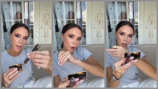 Victoria Beckham’s Luxe Lip Combo: Posh Gloss + Satin Kajal!
