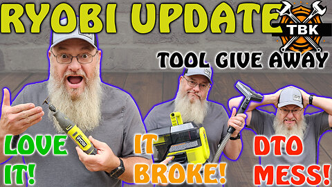 Ryobi Review Update 4V Rotary Tool Rocks, 18V Spot Cleaner Broke, Track Saw DTO Return Disaster