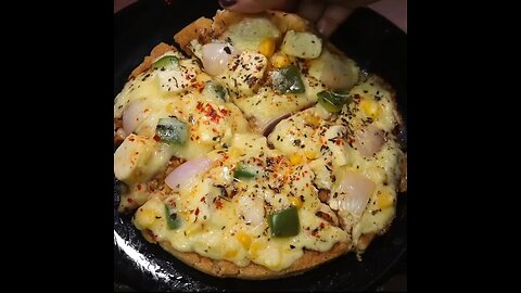 Oats Pizza 🍕 #yummy
