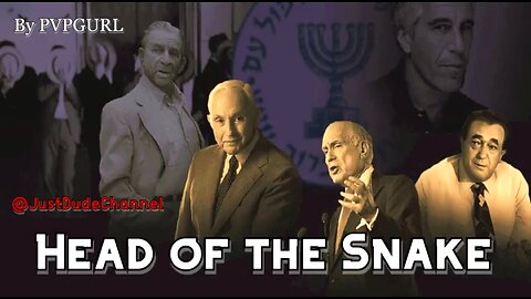 HEAD OF THE SNAKE - WEXNER, MAXWELL'S, MOSSAD & MEGA GROUP EXPOSED 🔥