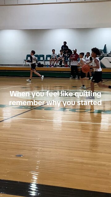 Court vision, handles, and a layup? This kid has it all! 🏀💯