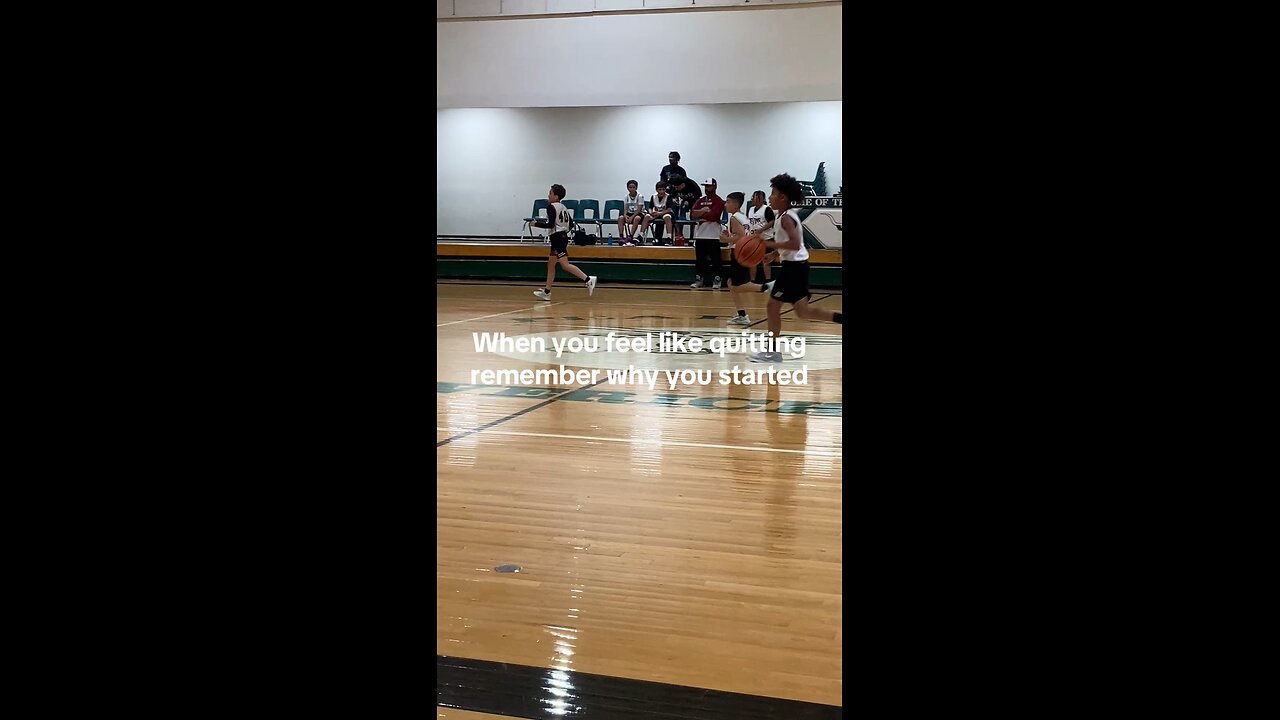 Court vision, handles, and a layup? This kid has it all! 🏀💯