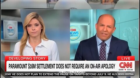 Brian Stelter Is NOT HAPPY About Trump’s Lawsuit With Paramount
