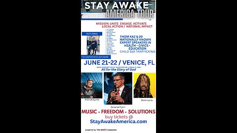 STAY AWAKE AMERICA TOUR