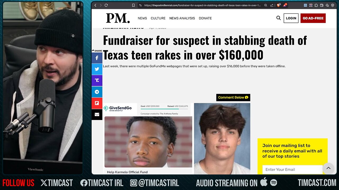 Karmelo Anthony, Who Stabbed Austin Metcalf Raises $170,000 For Legal Defense In Shock Case