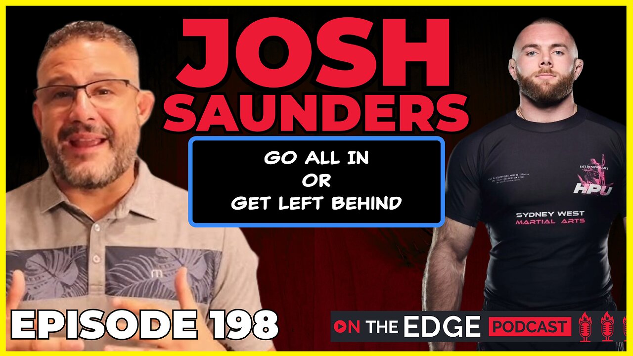 No Plan B: Building a Career on the Edge of Chaos with Josh Saunders