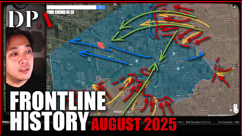 [ Frontline History: August 2025 ] SHOCKING INCREASE in Russian capture as compared to July 2025