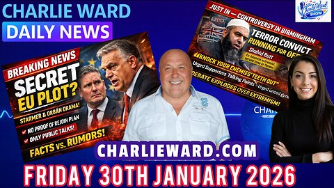 CHARLIE WARD DAILY NEWS WITH CHARLIE WARD & DREW DEMI FRIDAY 30TH JANUARY 2026