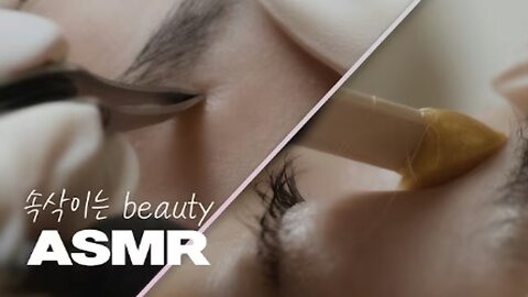 Warning: This sound will stay in your head forever! (99% addictive) | ASMR | Facial Hair Removal