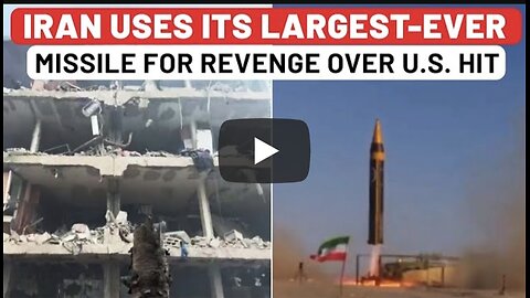 Iran Uses Its Largest-Ever Missile For Revenge Attack Over US Strike: Khorramshahr-4 Specs | Israel