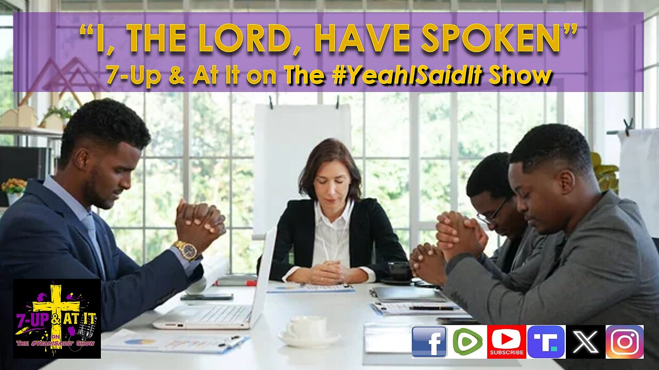 WORD OF THE DAY: JEREMIAH 9:24 - "I, THE LORD, HAVE SPOKEN"