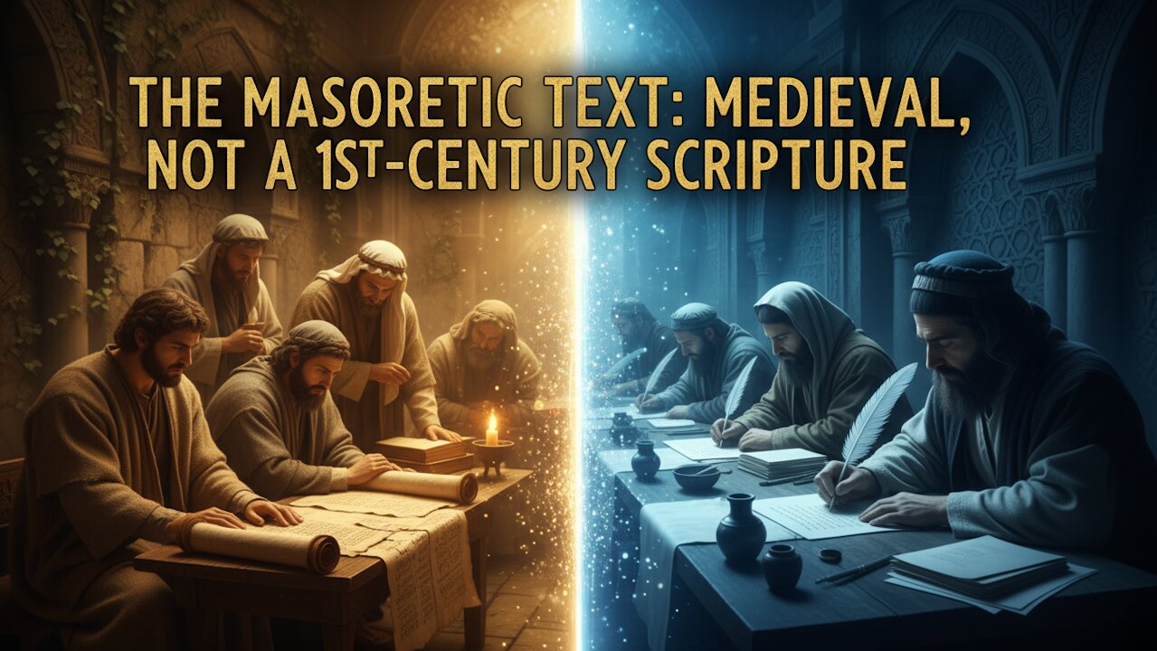 The Masoretic Text: Not a 1st-Century Scripture