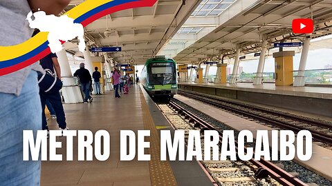 PASEANDO en el metro de MARACAIBO 🚉 | VENEZUELA 🇻🇪❤️
