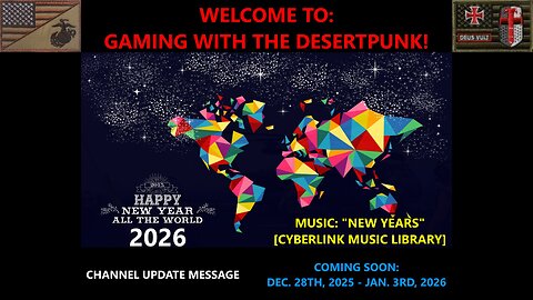 Channel Update Message [DEC. 28TH, 2025 – JAN. 3RD, 2026]