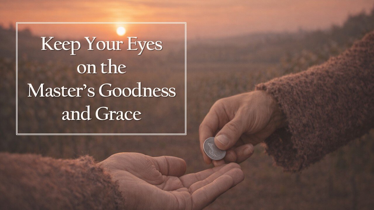 Keep your eyes on the Masters goodness & grace | contemporary