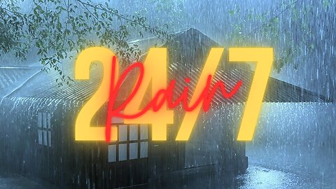 "Heavy Rain & Powerful Thunder on Metal Roof | Deep Sleep, Relaxation & Insomnia Relief"