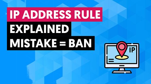 IP Address Rule Explained - Your Prop Firm May Ban You If You Don't follow This