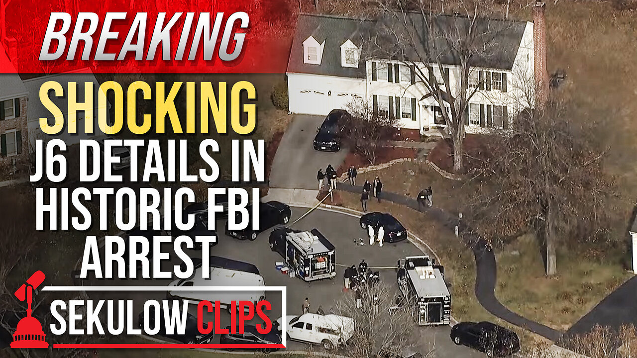 BREAKING: SHOCKING J6 Details in Historic FBI Arrest