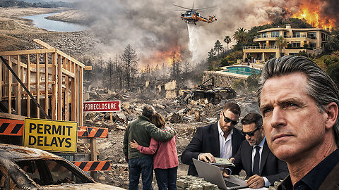 Newsom: It’s ICE’s Fault… Reality: 16,000 Homes Lost, Almost NOTHING Rebuilt