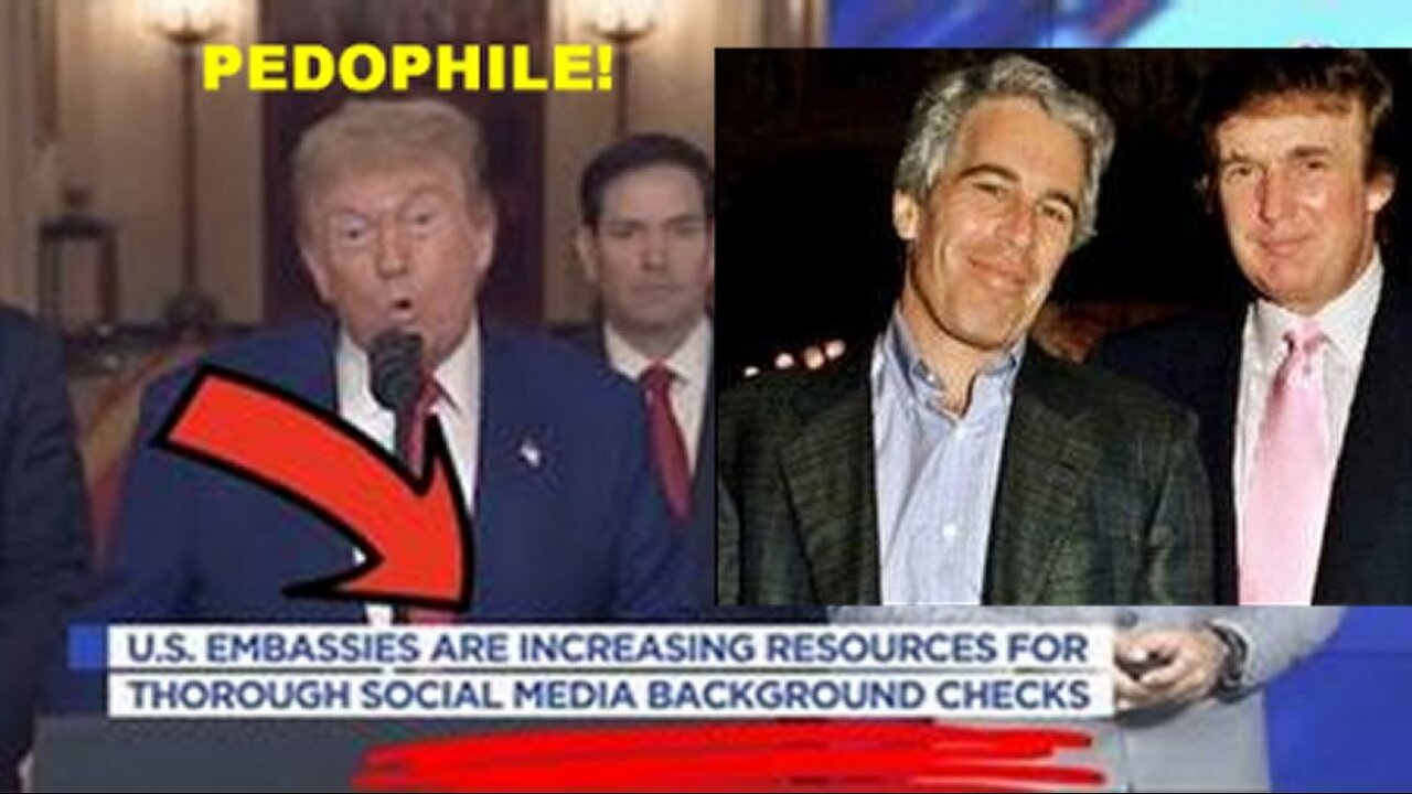 Call: Warning! Pedo Trump Is Implementing Social Media Background Checks!