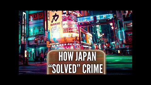 The Dark Secret Behind Japan’s Lack of Crime (mirror)