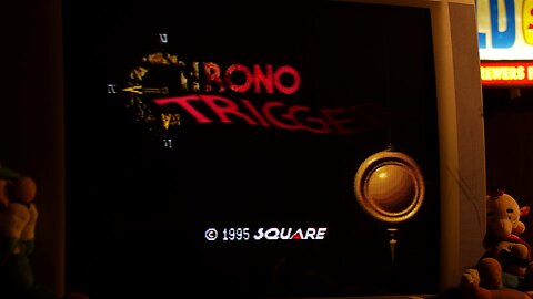Chrono Trigger on SNES (SFC) with CRT TV part 1