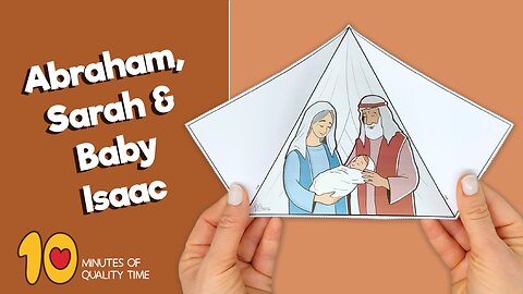 Abraham, Sarah & Baby Isaac Craft
