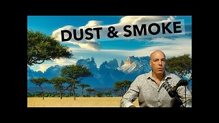 African Dust Storms Merge with N. American Fire Haze