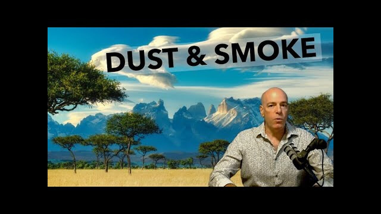 African Dust Storms Merge with N. American Fire Haze