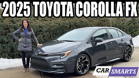 The 2025 Toyota Corolla FX is LOWER and COOLER Than You Think