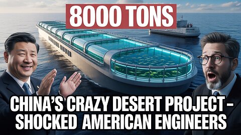 Unbelievable! China Just Built a Breeding Aircraft Carrier That Can Hold 8,000 Tons of Marine Fish