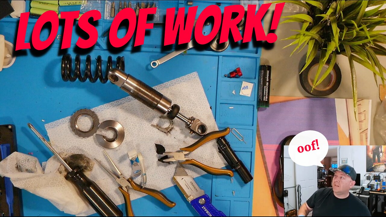 VLOG 767: lumber & shocks & chains - OH MY!