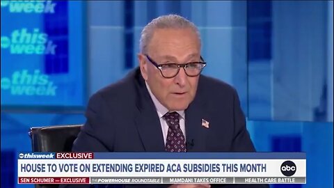Chuck Schumer Blames GOP For Obamacare Mess