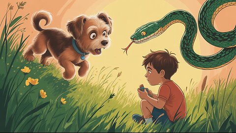 Brave Dog Saves Little Boy from Snake Attack 🐶🐍 | Heartwarming Story!