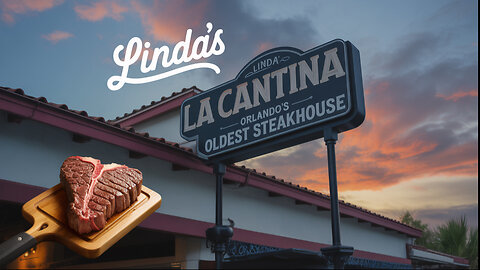 🔥 HUGE Steaks at Orlando's OLDEST Steakhouse | Linda's La Cantina Review 🍽️