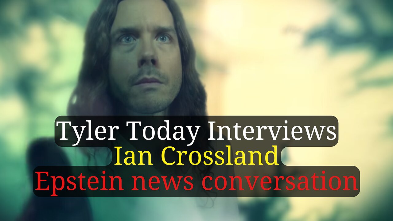 Epstein news conversation - Ian Crossland Interview segment