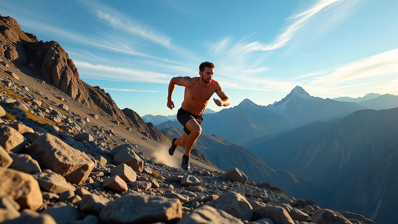 Instrumental Mountain Sprint Dance