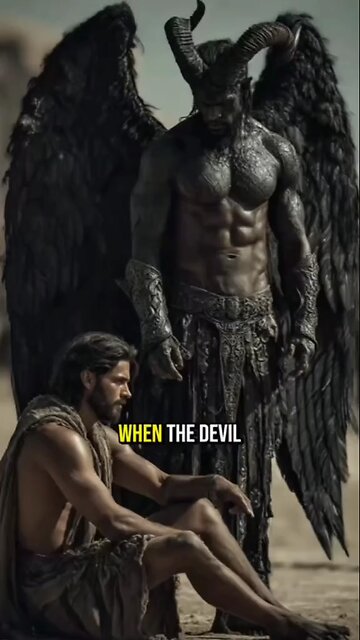 JESUS IN THE WILDERNESS & DEVIL'S TEMPTATION #truth #jesus #mary #joseph #ihs #church #bible #christ