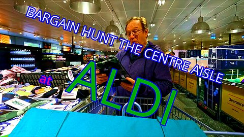 shopping at Aldi