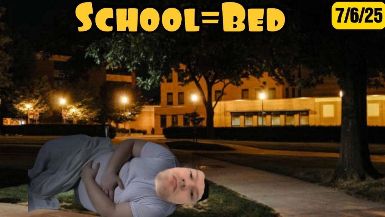 Andy Ditch Demands to Sleep in Front of School