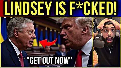 OMG! Trump KICKS Lindsey Graham OUT of White House After Shocking BETRAYAL Leaks!" LV NATION