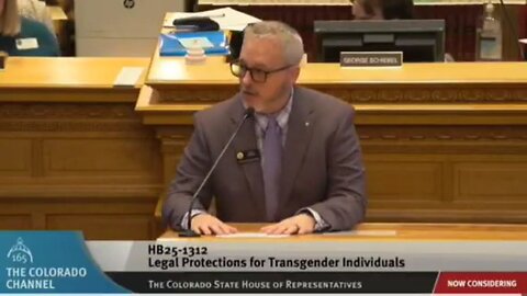 Representative Scott Bottoms Argues Against Colorado's Misgendering Your Child 'Abuse' Bill